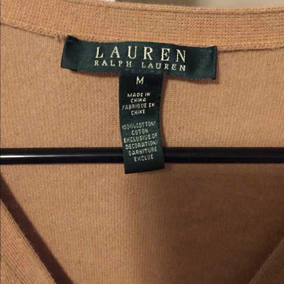 Tan Ralph Lauren Cardigan - Picture 3 of 4
